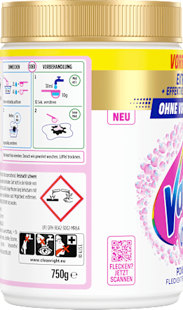 Fleckenentferner Pulver Oxi Action Weiß, 750 g