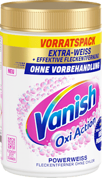 Fleckenentferner Pulver Oxi Action Weiß, 750 g