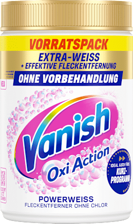 Fleckenentferner Pulver Oxi Action Weiß, 750 g