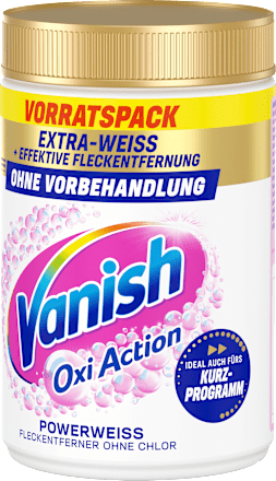 Fleckenentferner Pulver Oxi Action Weiß, 750 g