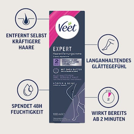 Enthaarungscreme Expert Körper & Beine, 100 ml