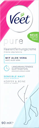 Enthaarungscreme Körper & Beine sensitiv, 90 ml