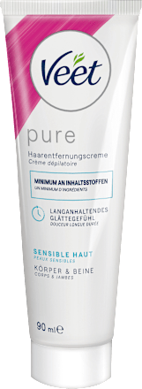 Enthaarungscreme Körper & Beine sensitiv, 90 ml Veet