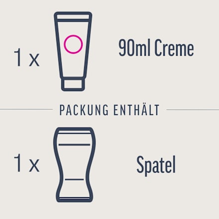 Enthaarungscreme Körper & Beine sensitiv, 90 ml Veet