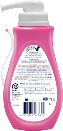 Haarentfernungscreme  Körper&Beine Pumpspender sensitiv, 400 ml Veet