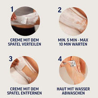 Haarentfernungscreme  Körper&Beine Pumpspender sensitiv, 400 ml Veet