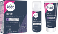 Intieme zone set, ontharingscrème &amp; multi-benefit foam (2x50 ml), 100 ml