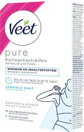 Koude waxstrips bikinilijn &amp; oksels, 16 stuks