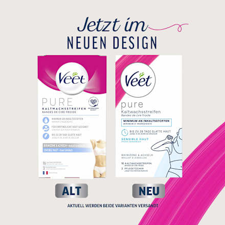 Kaltwachsstreifen Bikini & Achseln, 16 St