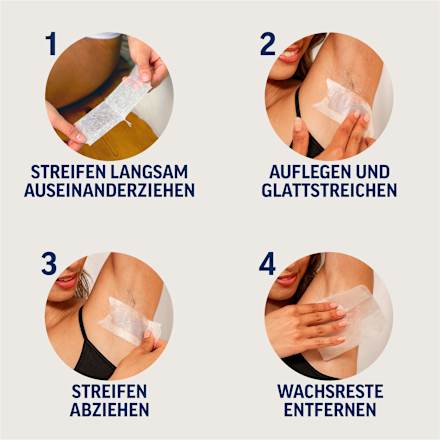 Kaltwachsstreifen Bikini & Achseln, 16 St