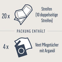 Kaltwachsstreifen Expert Gesicht, 20 St