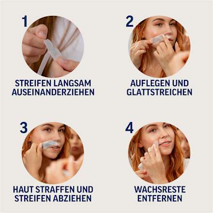 Kaltwachsstreifen Expert Gesicht, 20 St