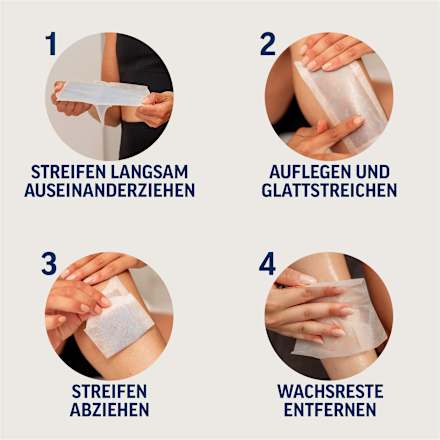 Kaltwachsstreifen Expert Körper & Beine, 20 St