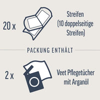 Kaltwachsstreifen Expert Körper & Beine, 20 St