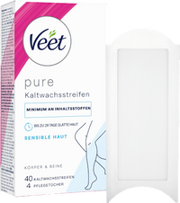 Kaltwachsstreifen Körper & Beine sensitiv, 40 St