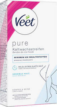 Kaltwachsstreifen Körper & Beine sensitiv, 40 St