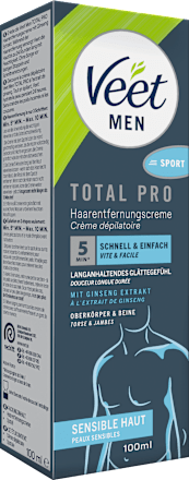 Enthaarungscreme Oberkörper & Beine, 100 ml