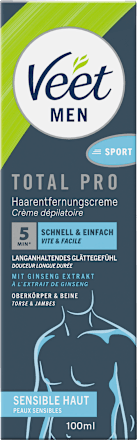 Enthaarungscreme Oberkörper & Beine, 100 ml