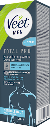Enthaarungscreme Oberkörper & Beine, 100 ml