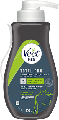 Gevoelige ontharingscrème, 400 ml
