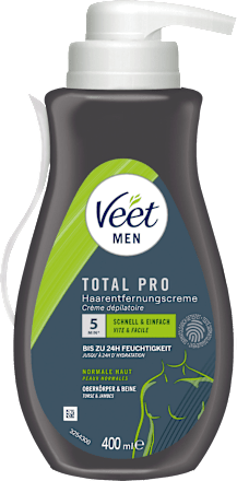 Gevoelige ontharingscrème, 400 ml