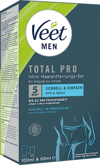 Ontharingsset voor intieme zones (crème + verzorgende balsem), 1 stuk