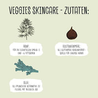 Hondensnacks met kastanje, kelp en hennep, Veggies huidverzorging, 125 g