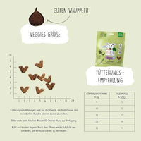Hundeleckerli mit Kastanie, Kelp & Hanf, Veggies skincare, 125 g