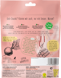Hondensnacks met rode biet en beukenrook, Beevys, 80 g
