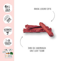 Hondensnacks met rode biet en beukenrook, Beevys, 80 g