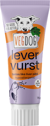 Hundeleckerlie Levervurst, 75 g
