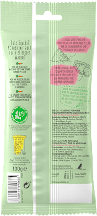 Kausnack Hund, Dentals XL, vegan, 100 g