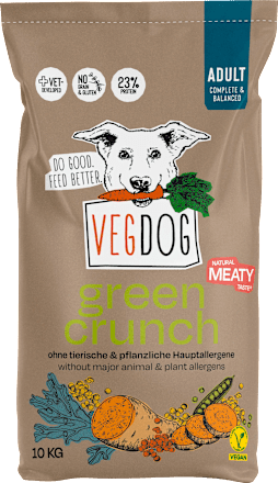 Trockenfutter Hund green crunch, 10 kg