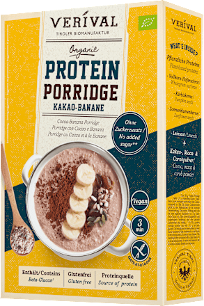 Protein Porridge, Kakao & Banane, glutenfrei, 350 g