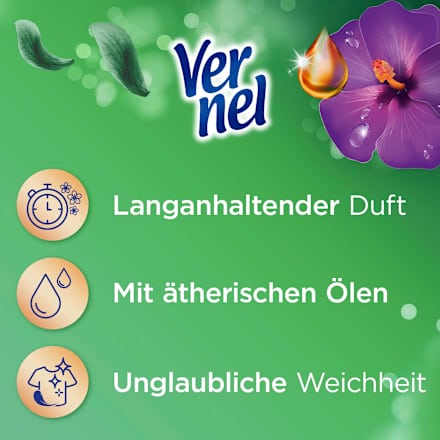 Weichspüler Aromatherapie Faszinierender Dschungel 37WL, 814 ml Vernel
