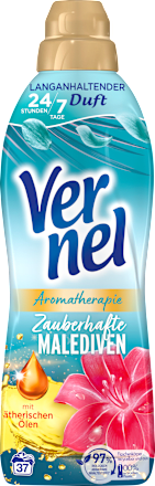 Weichspüler Aromatherapie Zauberhafte Malediven 37WL, 814 ml Vernel