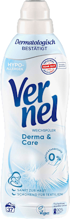 Weichspüler Derma & Care 37WL, 814 ml Vernel