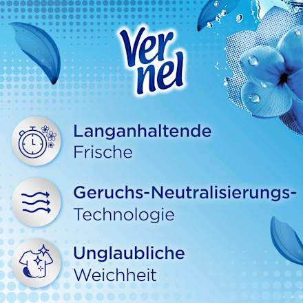 Weichspüler Fresh Control Cool Fresh 37WL, 814 ml Vernel