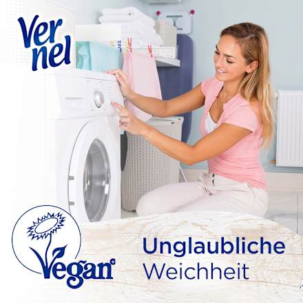 Weichspüler naturals Ylang Ylang & Süßgras 37WL, 814 ml Vernel