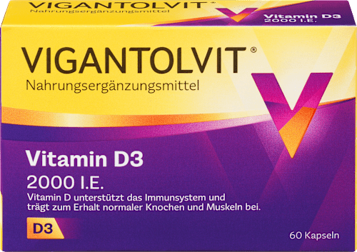 Vitamine D3 2000 IE 60 zachte capsules, 10,8 g