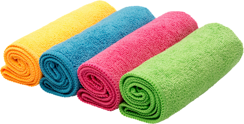 All-purpose doeken microvezel Kleuren Megapack, 14 stuks