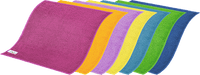 All-purpose doeken microvezel Colors multipack, 7 stuks