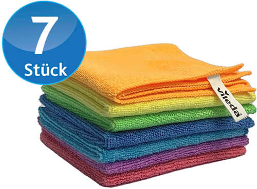 Allzwecktücher Mikrofaser Colors Multipack, 7 St
