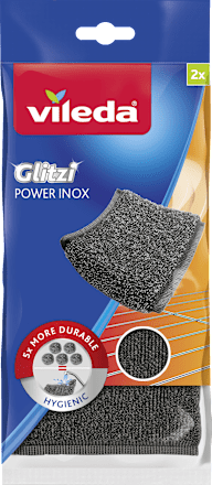 Scheuerschwamm Glitzi Power Inox, 2 St