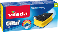 Schuursponsje Glitzi plus, 3 stuks