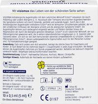 Anti-Allergische Augentropfen 10 Ampullen à 0,5 ml, 5 ml VISIOMAX