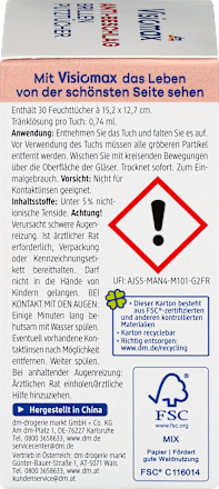 Anti-Beschlag Brillen-Putztücher, 30 St