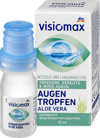 Augentropfen Aloe Vera, ohne Konservierungsmittel, 10 ml VISIOMAX