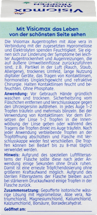 Augentropfen Aloe Vera, ohne Konservierungsmittel, 10 ml