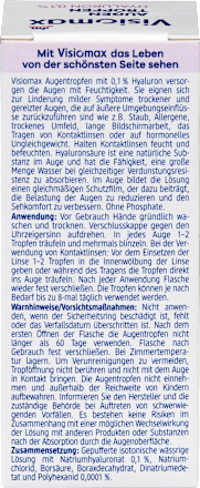 Augentropfen mit 0,1% Hyaluron, 15 ml